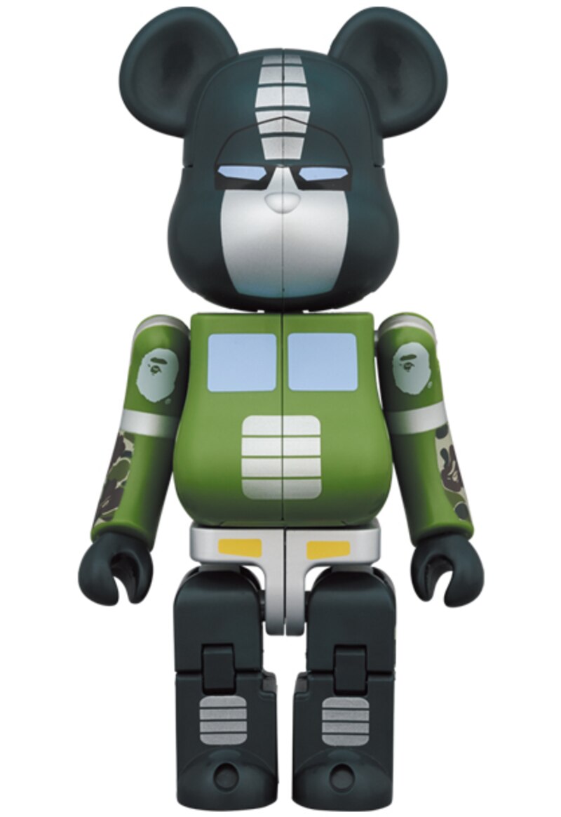 BE@RBRICK x Transformers Optimus Prime Bape Green Exclusive